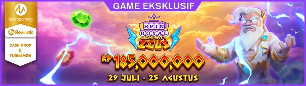 Turnamen and Cashdrop Almighty Zeus Spin Royal